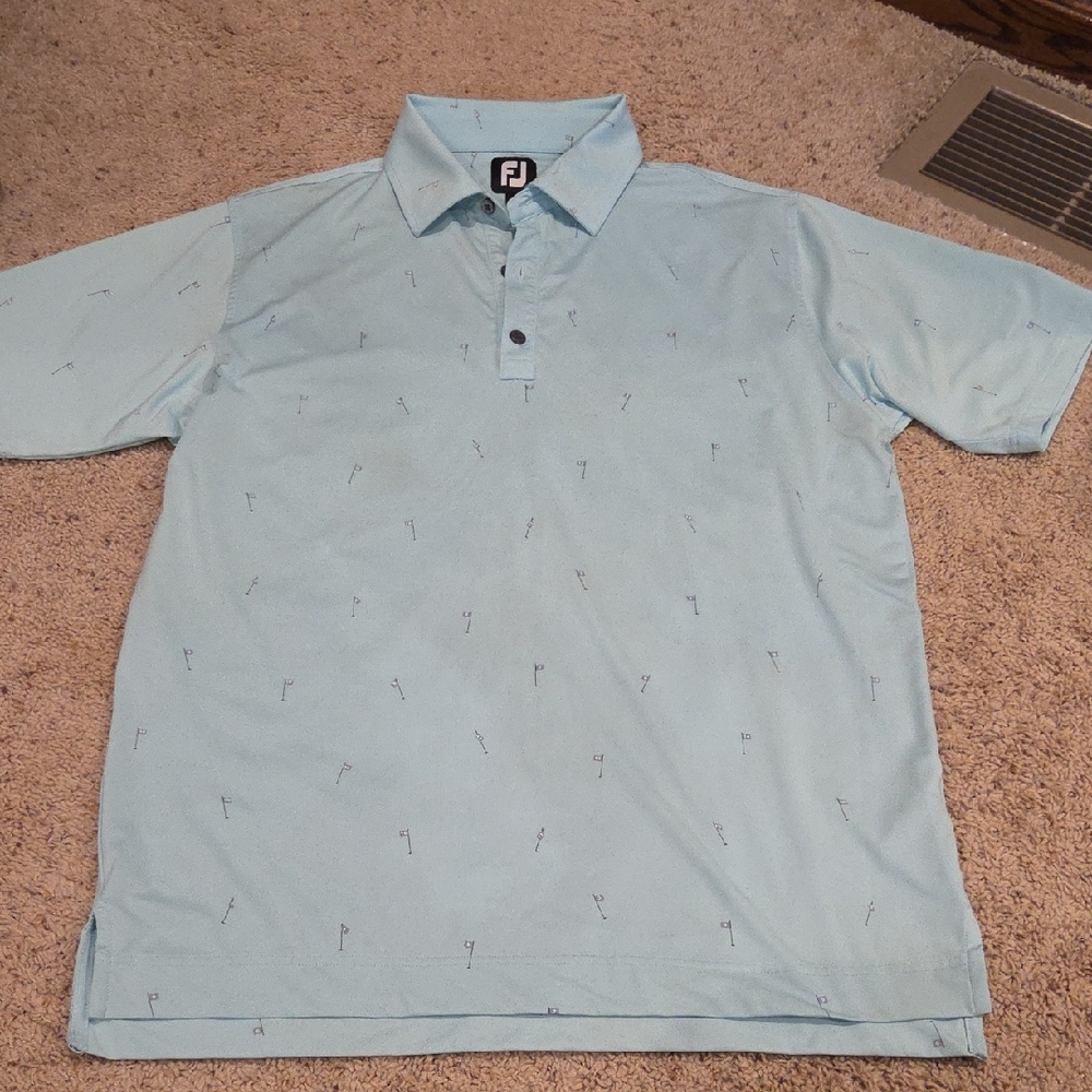FootJoy Sky Blue Men's Polo Shirt